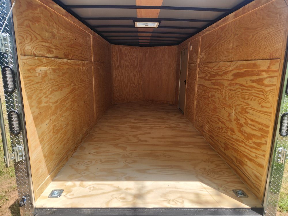 2025 Rock Solid Cargo 7x16 7k Enclosed w/ Polycore Upgrade