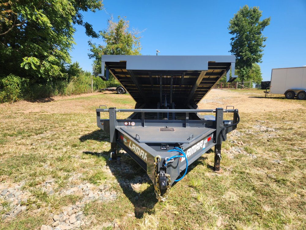 2026 Lamar 102x24 16k Deckover Tilt w/ Winch Plate and Solar Charger
