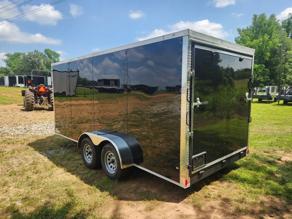 2025 Rock Solid Cargo 7x16 7k Enclosed w/ Polycore Upgrade