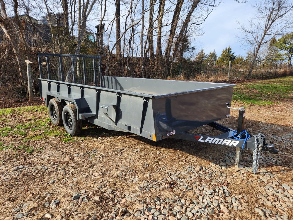 2026 Lamar 83x16 7k Utility w/ 24" Solid Sides