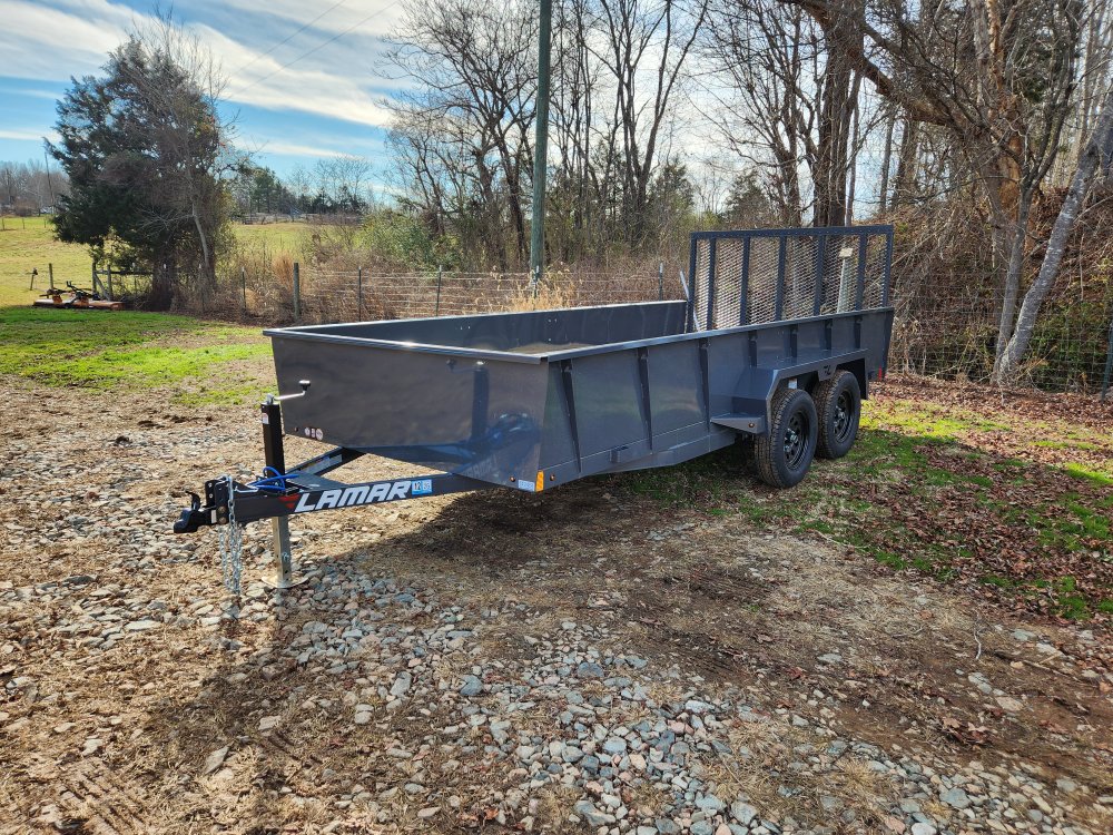 2026 Lamar 83x16 7k Utility w/ 24" Solid Sides