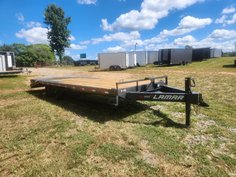 2026 Lamar 102X24 14K Deckover w/ Rhino Ramps