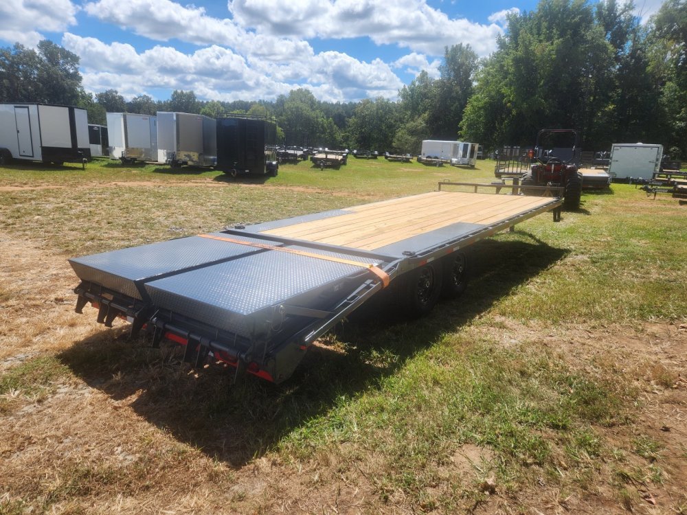 2026 Lamar 102X24 14K Deckover w/ Rhino Ramps