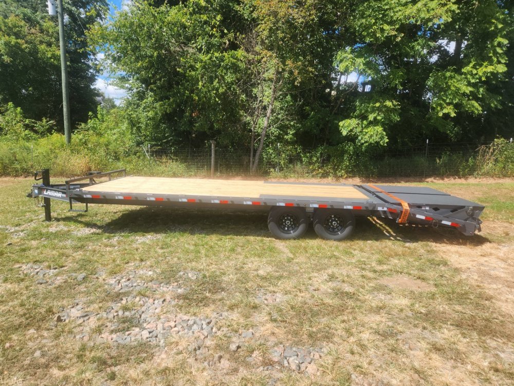 2026 Lamar 102X24 14K Deckover w/ Rhino Ramps