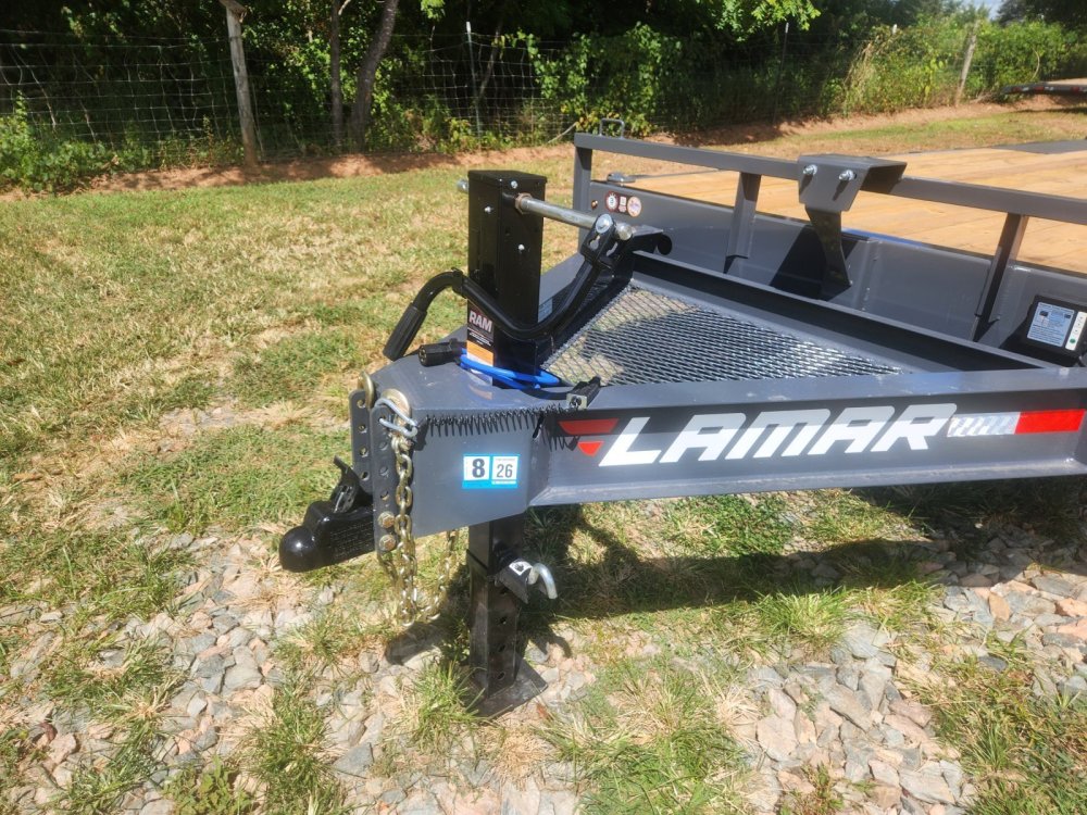 2026 Lamar 102X24 14K Deckover w/ Rhino Ramps
