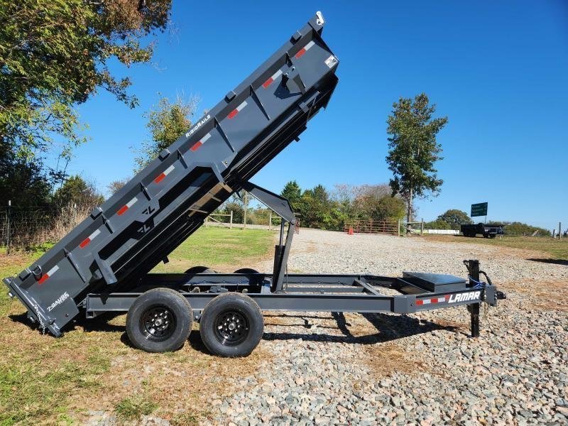 2026 Lamar 7x16 14k Dump w/ 24" Sides