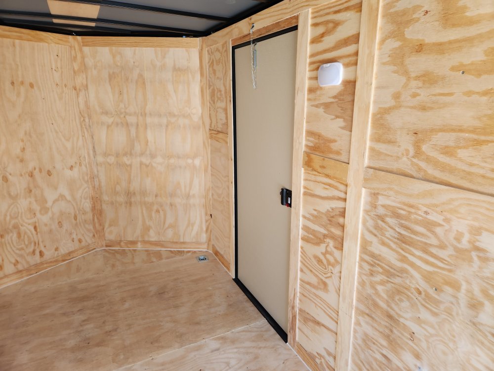 2026 Rock Solid Cargo 7x14 7k Enclosed w/ Blackout Special Package, 7' Interior, Polycore (.080) Upg