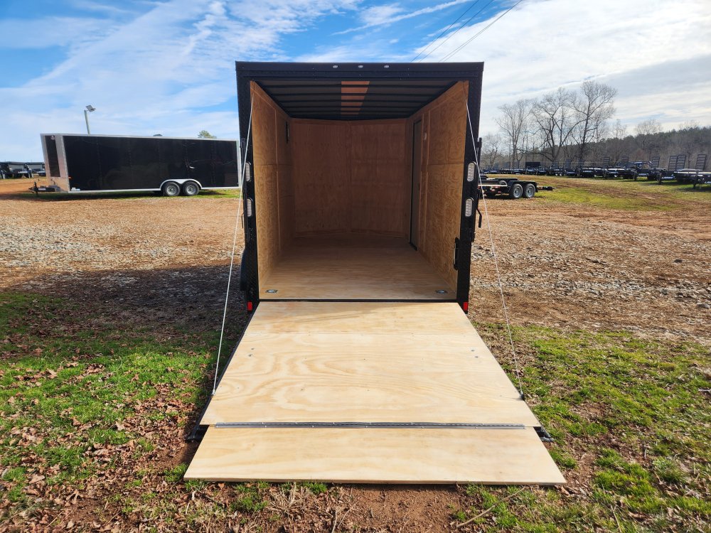 2026 Rock Solid Cargo 7x14 7k Enclosed w/ Blackout Special Package, 7' Interior, Polycore (.080) Upg