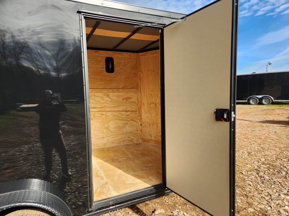 2026 Rock Solid Cargo 7x14 7k Enclosed w/ Blackout Special Package, 7' Interior, Polycore (.080) Upg