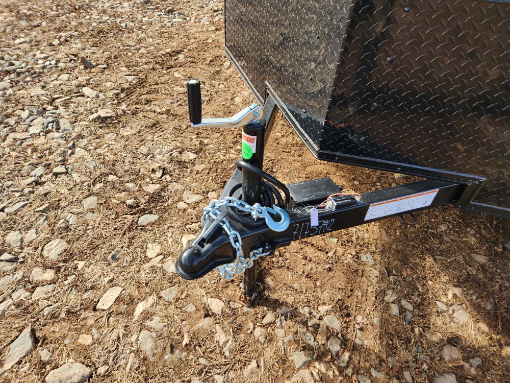 2026 Rock Solid Cargo 7x14 7k Enclosed w/ Blackout Special Package, 7' Interior, Polycore (.080) Upg