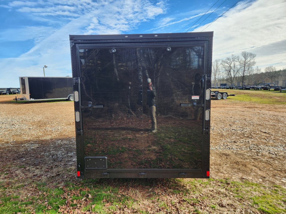 2026 Rock Solid Cargo 7x14 7k Enclosed w/ Blackout Special Package, 7' Interior, Polycore (.080) Upg