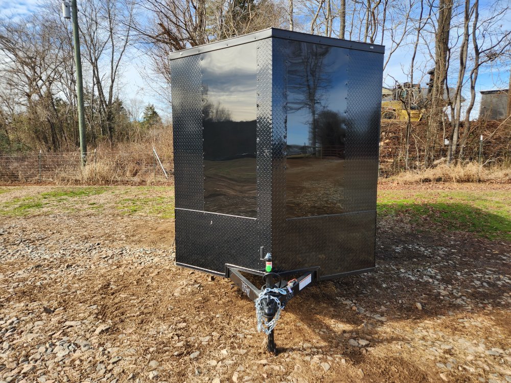 2026 Rock Solid Cargo 7x14 7k Enclosed w/ Blackout Special Package, 7' Interior, Polycore (.080) Upg