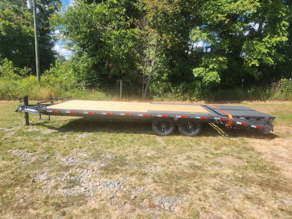 2026 Lamar 102X24 14K Deckover w/ Rhino Ramps