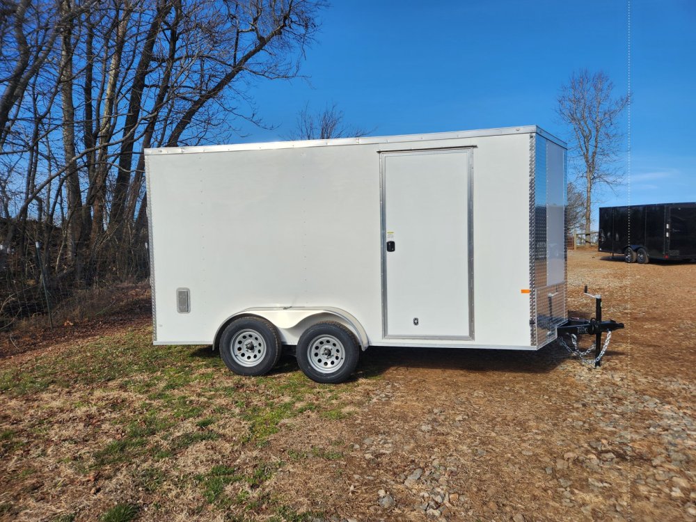 2027 Rock Solid Cargo 7X14 7K Enclosed w/ 7' Interior, Polycore Upgrade, Semi-Screwless Upgrade and 