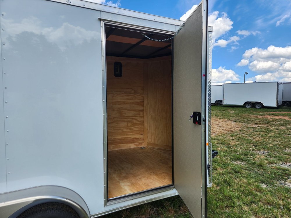 2027 Rock Solid Cargo 7X14 7K Enclosed w/ 7' Interior, Polycore Upgrade, Semi-Screwless Upgrade and 