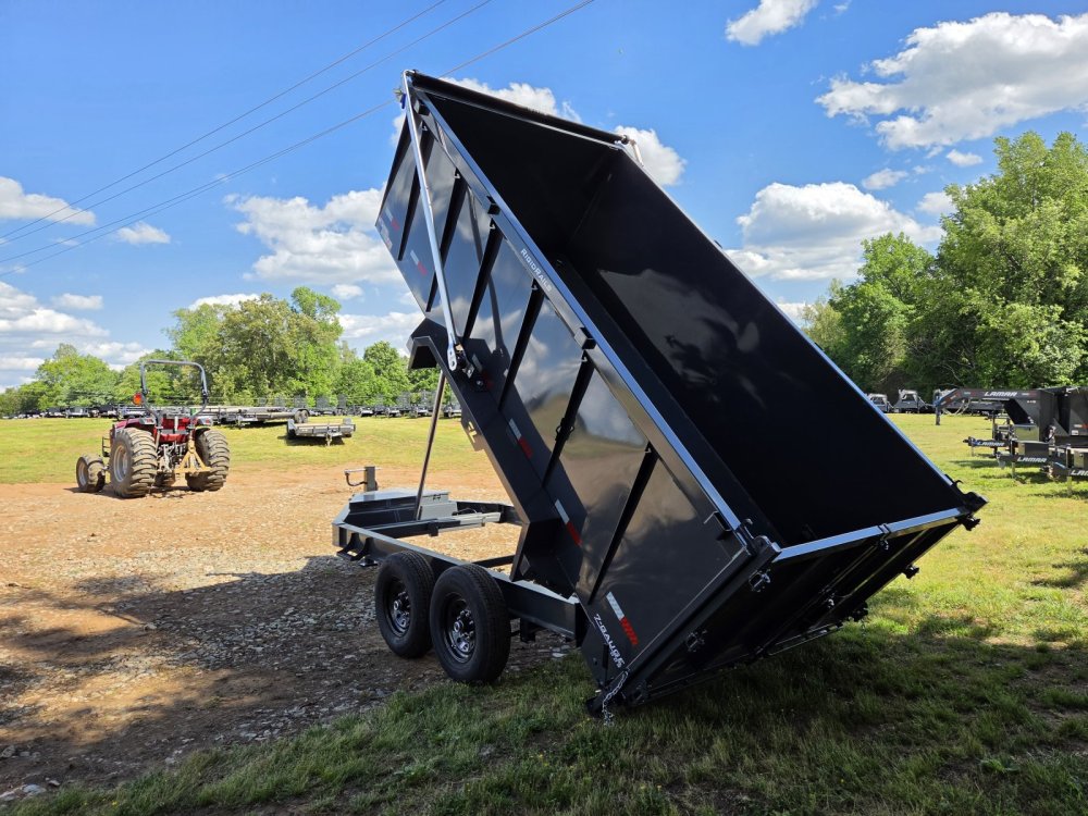 2027 Lamar 7x14 14k Telescopic Dump w/ Upgraded Tarp and 48" Sides