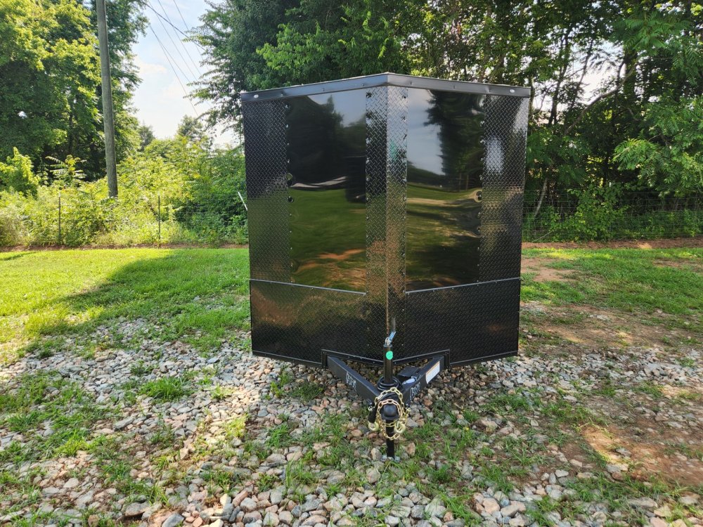 2026 Rock Solid Cargo 7x14 7k Enclosed w/ Blackout Special Package, Polycore (.080) Upgrade and Semi