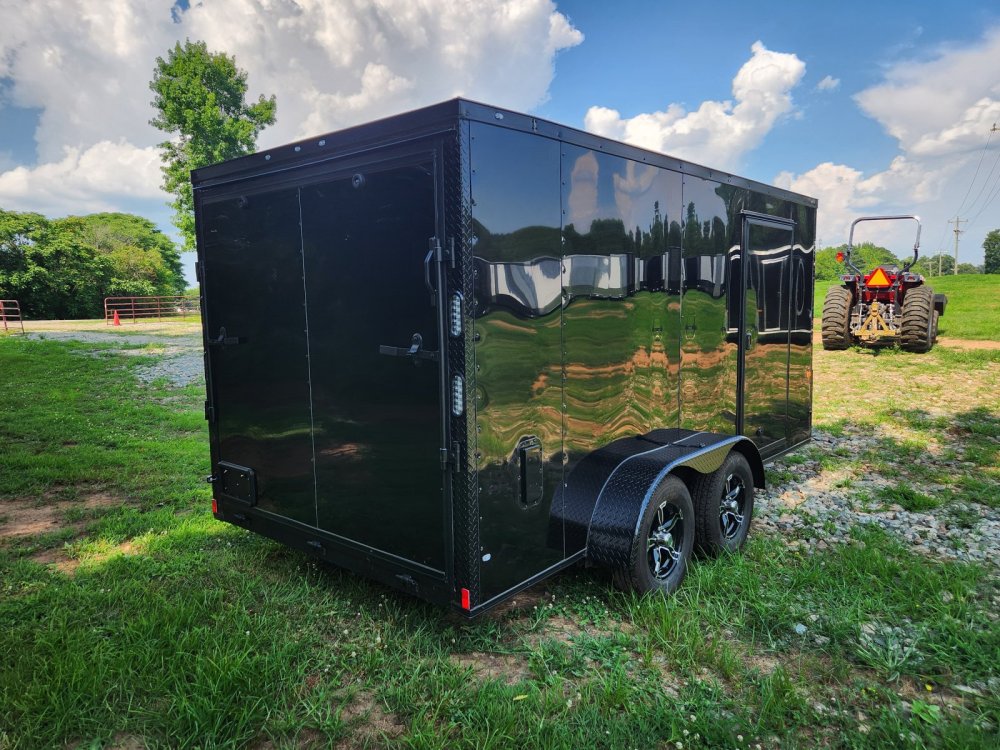 2026 Rock Solid Cargo 7x14 7k Enclosed w/ Blackout Special Package, Polycore (.080) Upgrade and Semi