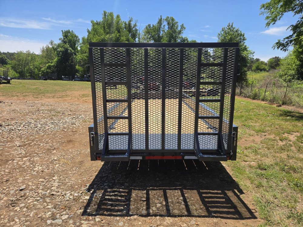 2027 Lamar 83x20 14k Utility w/ Solid Metal Sides and 5' HD Gate