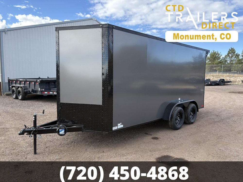 7'x16' Sawyer Enclosed Cargo
