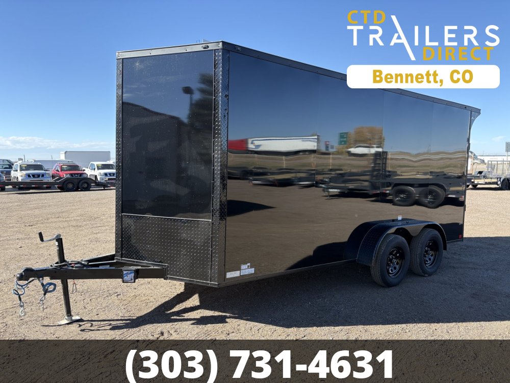 7'x16' Sawyer Enclosed Cargo