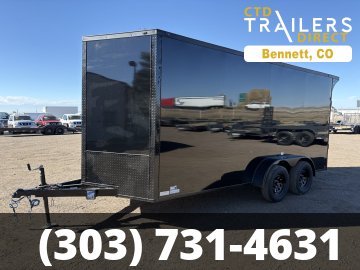 7'x16' Sawyer Enclosed Cargo