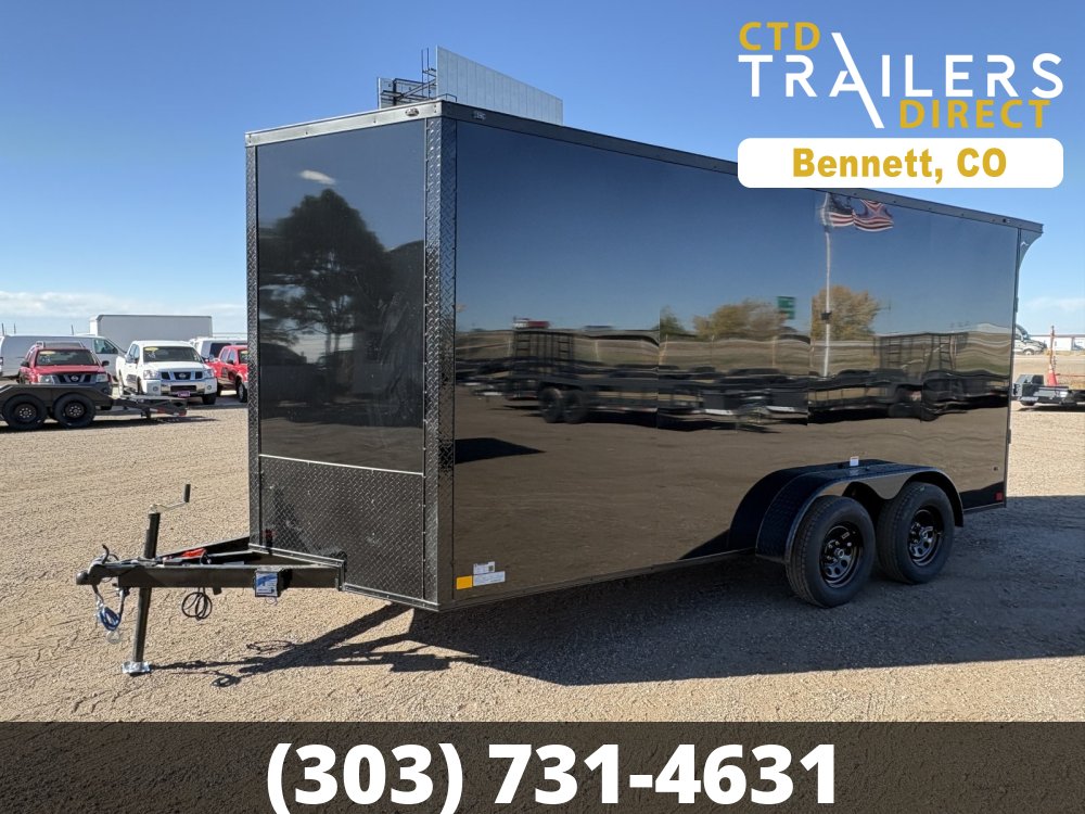 7'x16' Sawyer Enclosed Cargo