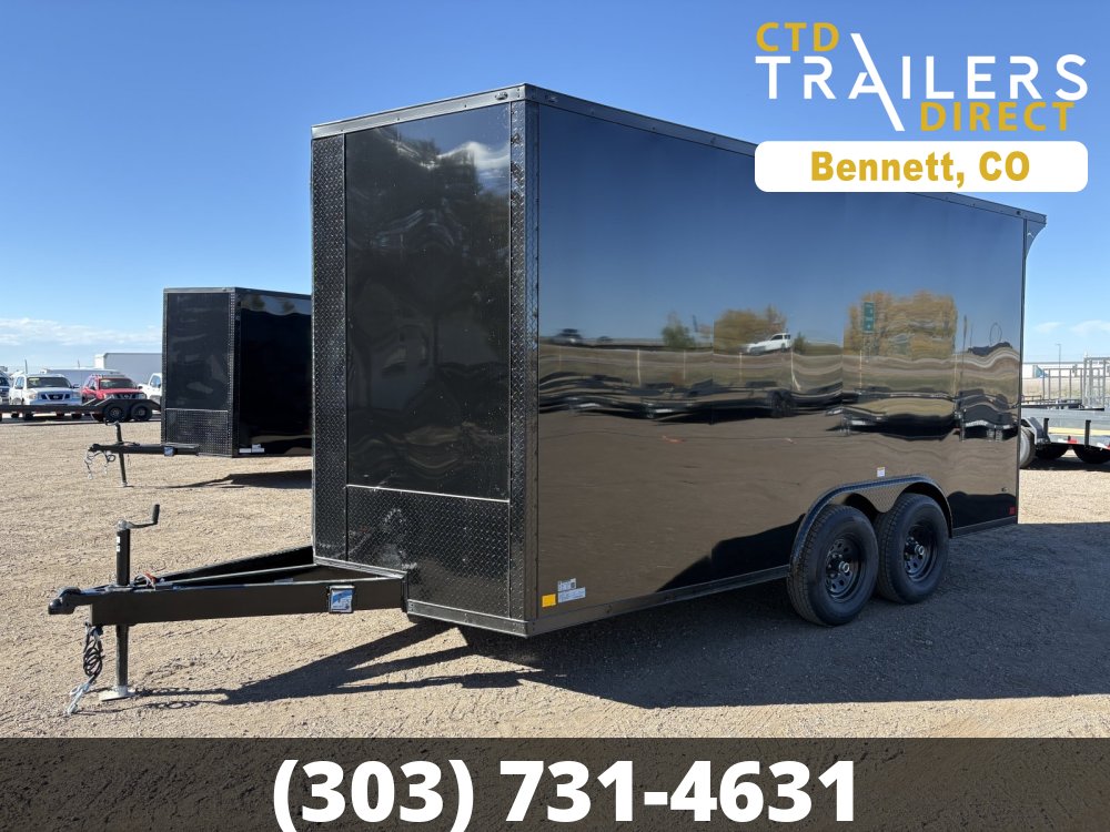 8.5'x16' Sawyer Enclosed Cargo