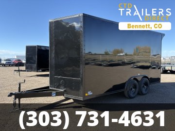 8.5'x16' Sawyer Enclosed Cargo
