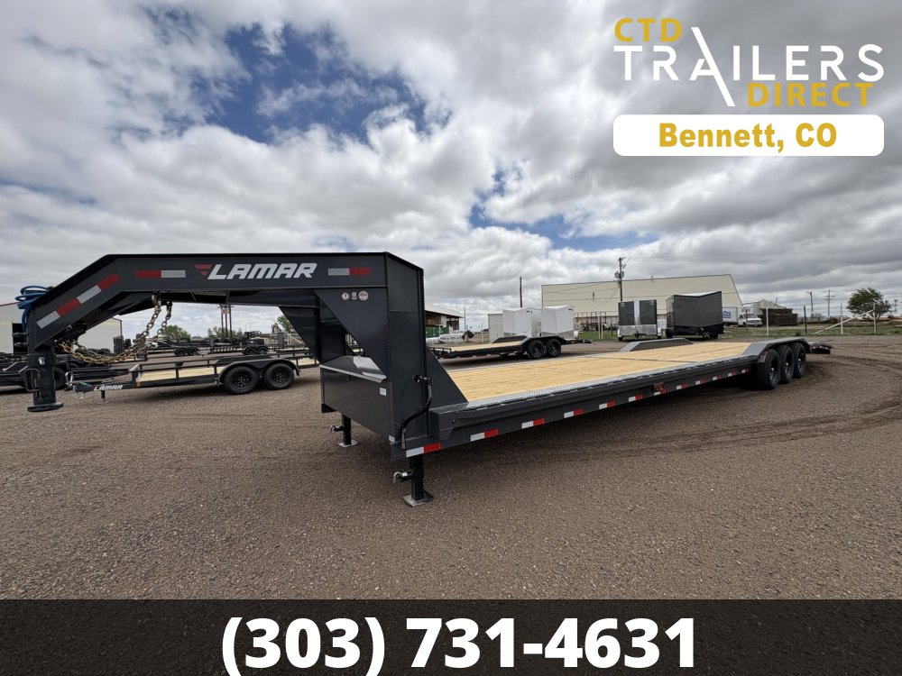 8.5'x40' Lamar Flatbed