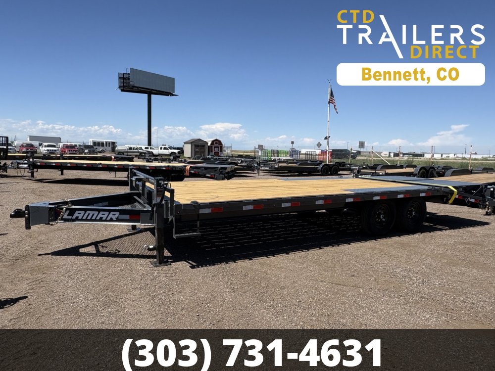 8.5'x24' Lamar Flatbed
