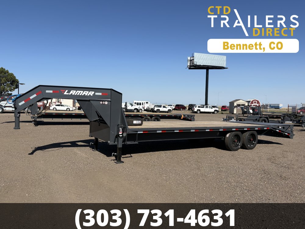 8.5'x25' Lamar Flatbed