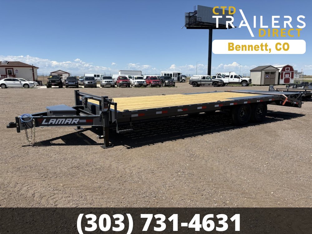 8.5'x24' Lamar Flatbed