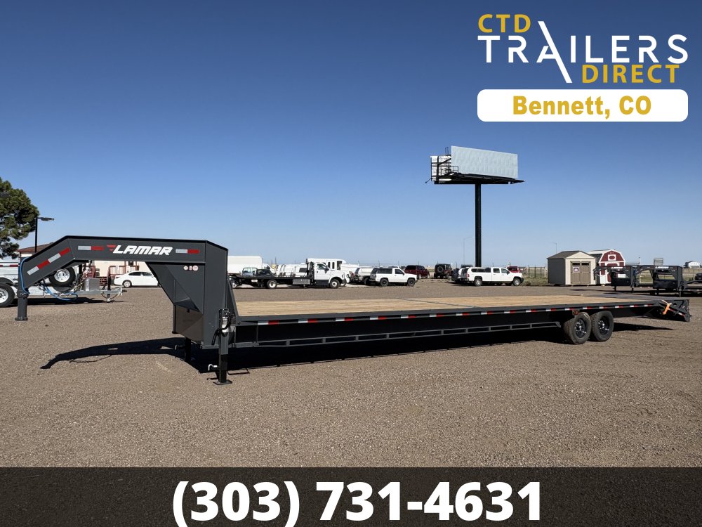 8.5'x40' Lamar Flatbed