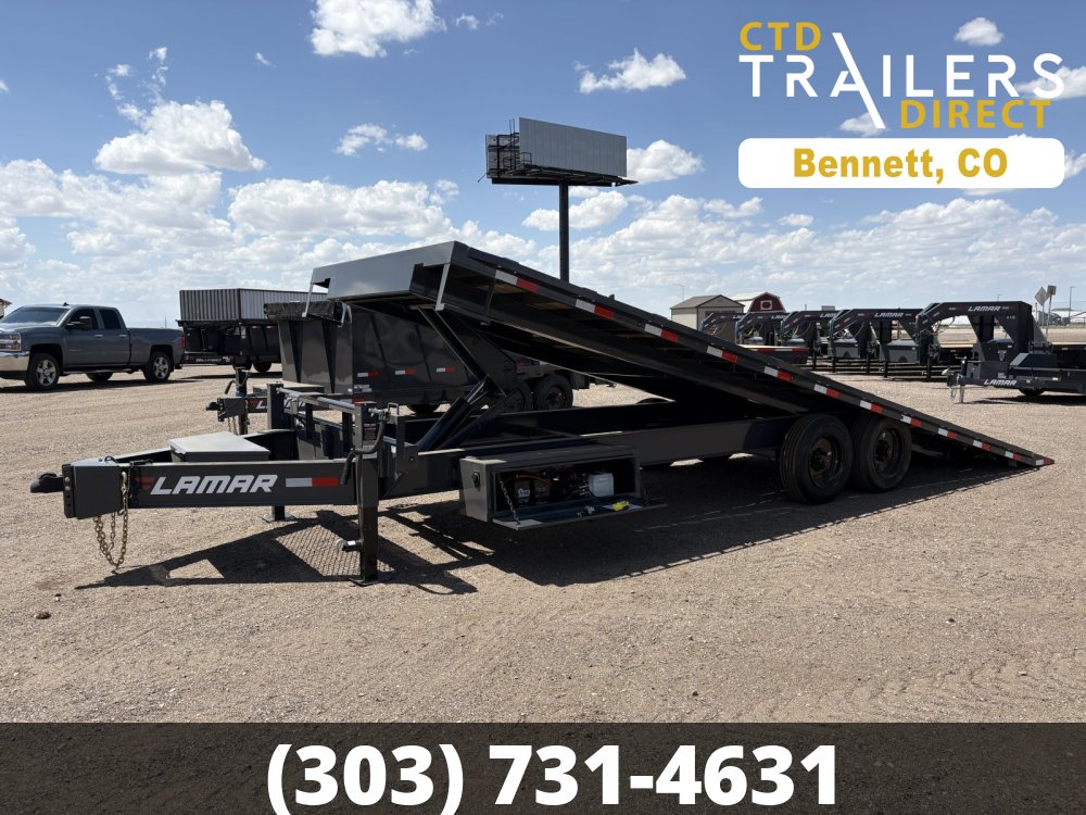 8.5'x24' Lamar Flatbed
