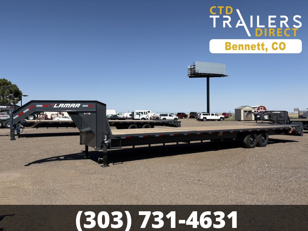 8.5'x36' Lamar Flatbed