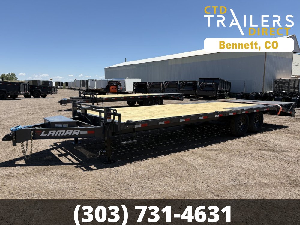 8.5'x24' Lamar Flatbed