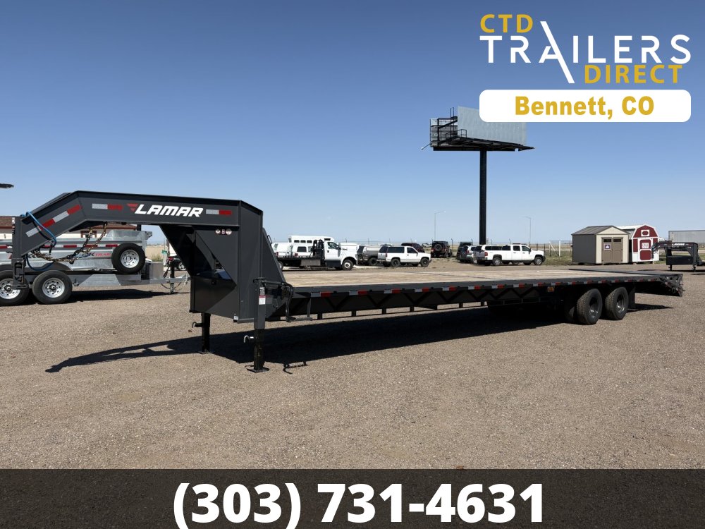 8.5'x40' Lamar Flatbed