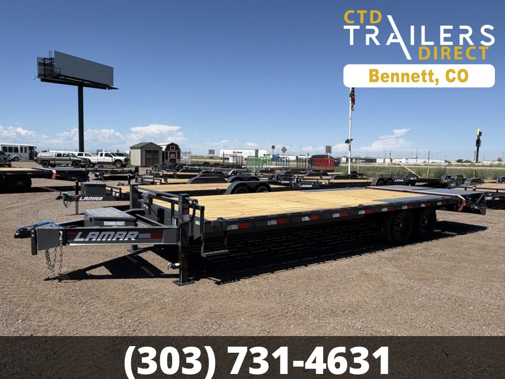 8.5'x24' Lamar Flatbed