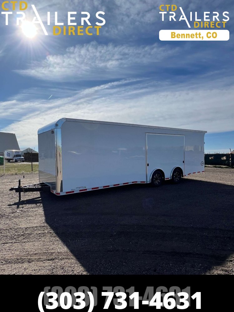8.5'x28' United Enclosed Car Hauler