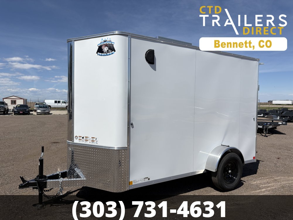 5'x10' Big Horn Enclosed Cargo