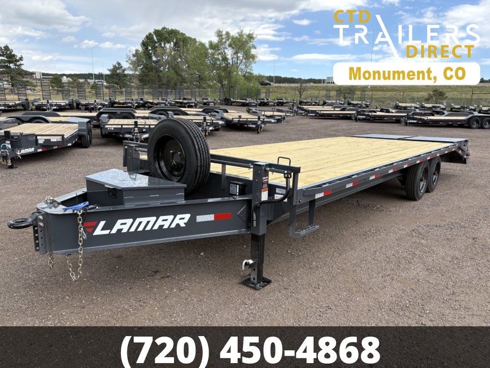 8.5'x25' Lamar Flatbed