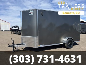 6'x12' Big Horn Enclosed Cargo