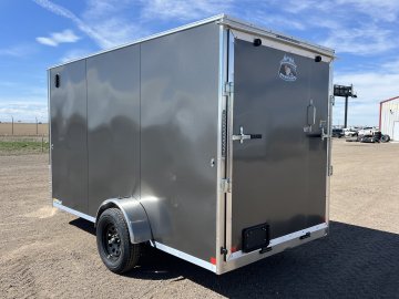 6'x12' Big Horn Enclosed Cargo