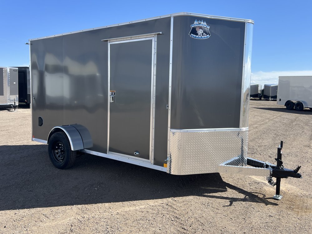 6'x12' Big Horn Enclosed Cargo