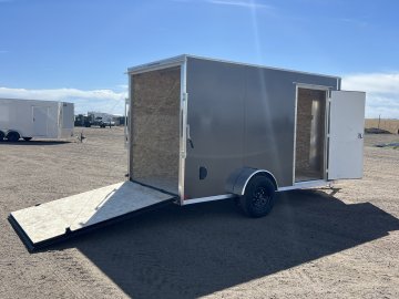6'x12' Big Horn Enclosed Cargo