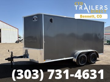7'x14' Big Horn Enclosed Cargo