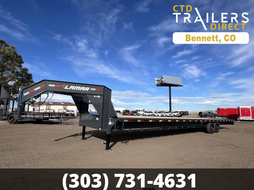 8.5'x40' Lamar Flatbed