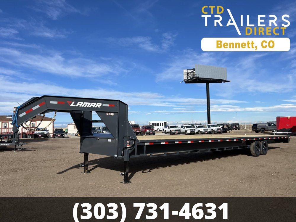 8.5'x40' Lamar Flatbed