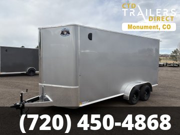 7'x16' Big Horn Enclosed Cargo